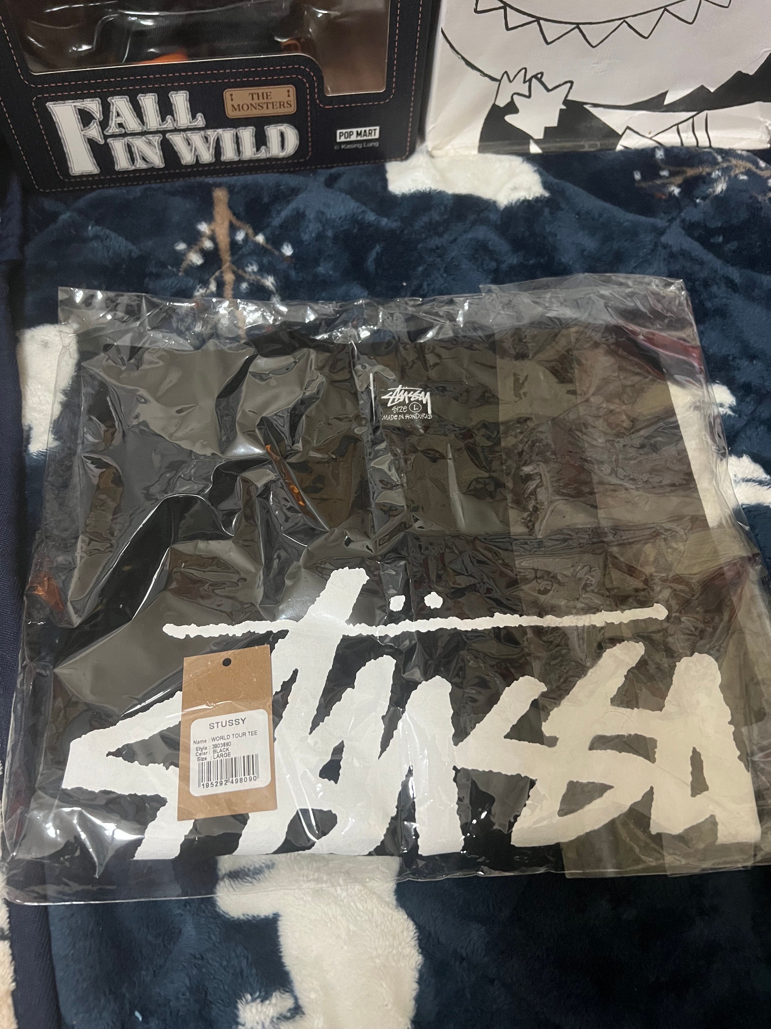 Stussy World Tour Tee "Black" (24SS)