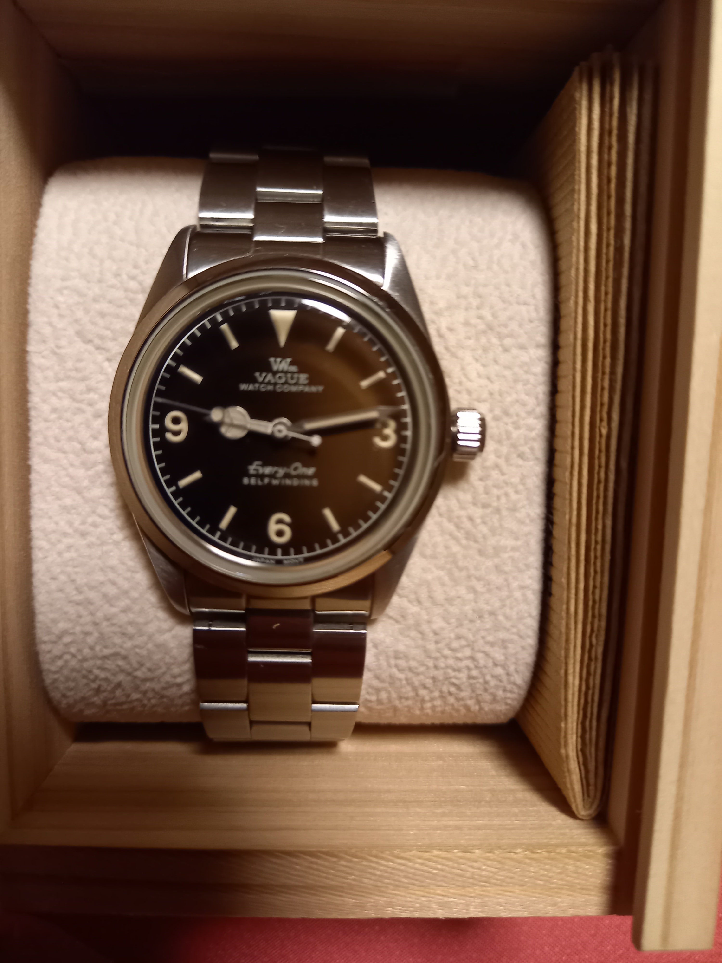 everyone Time Traveler by VAGUE WATCH CO. "Silver"