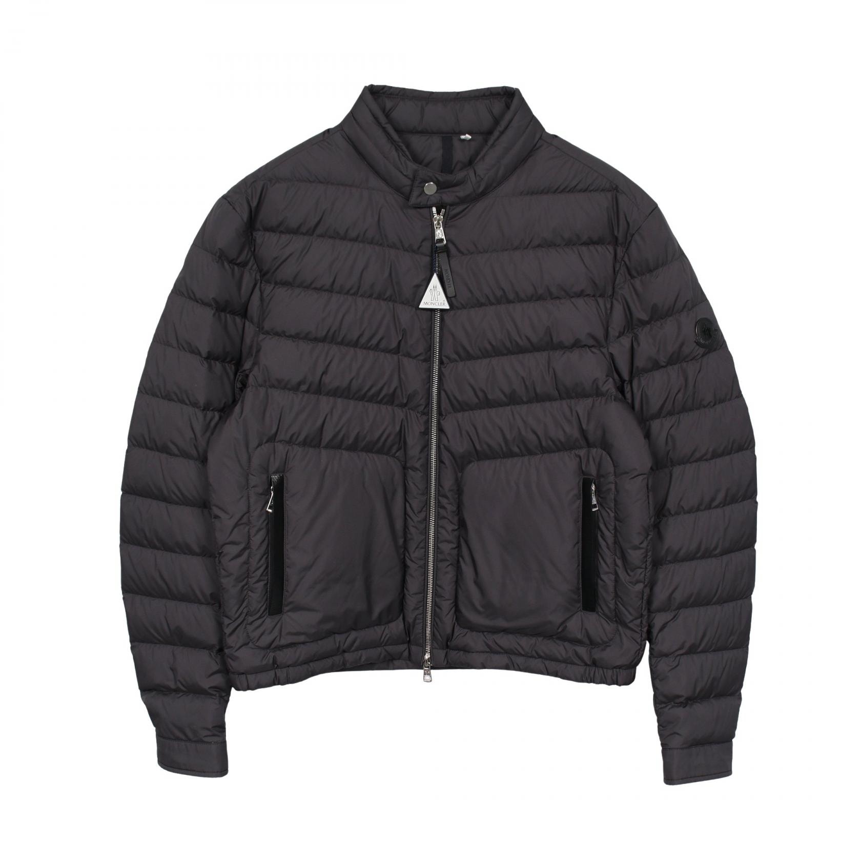 モンクレール MONCLER MAURIENNE ダウンジャケット 衣料品 アウター ポリエステル メンズ ブラック系 【中古】