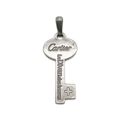 CARTIER カルティエ Le Divan des heures ル・ディヴァン・デ・ゼール ペンダントトップ
チャーム メタル シルバー レディース
【中古】