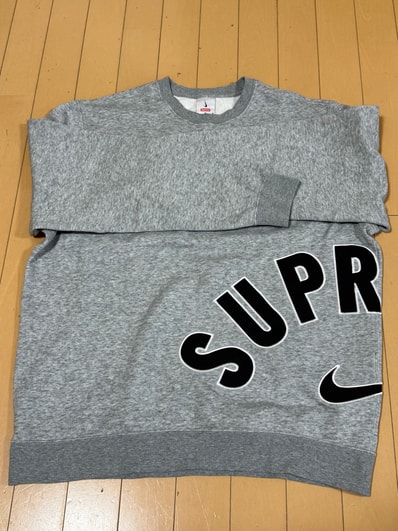 Supreme x Nike Arc Crewneck "Heather Grey"