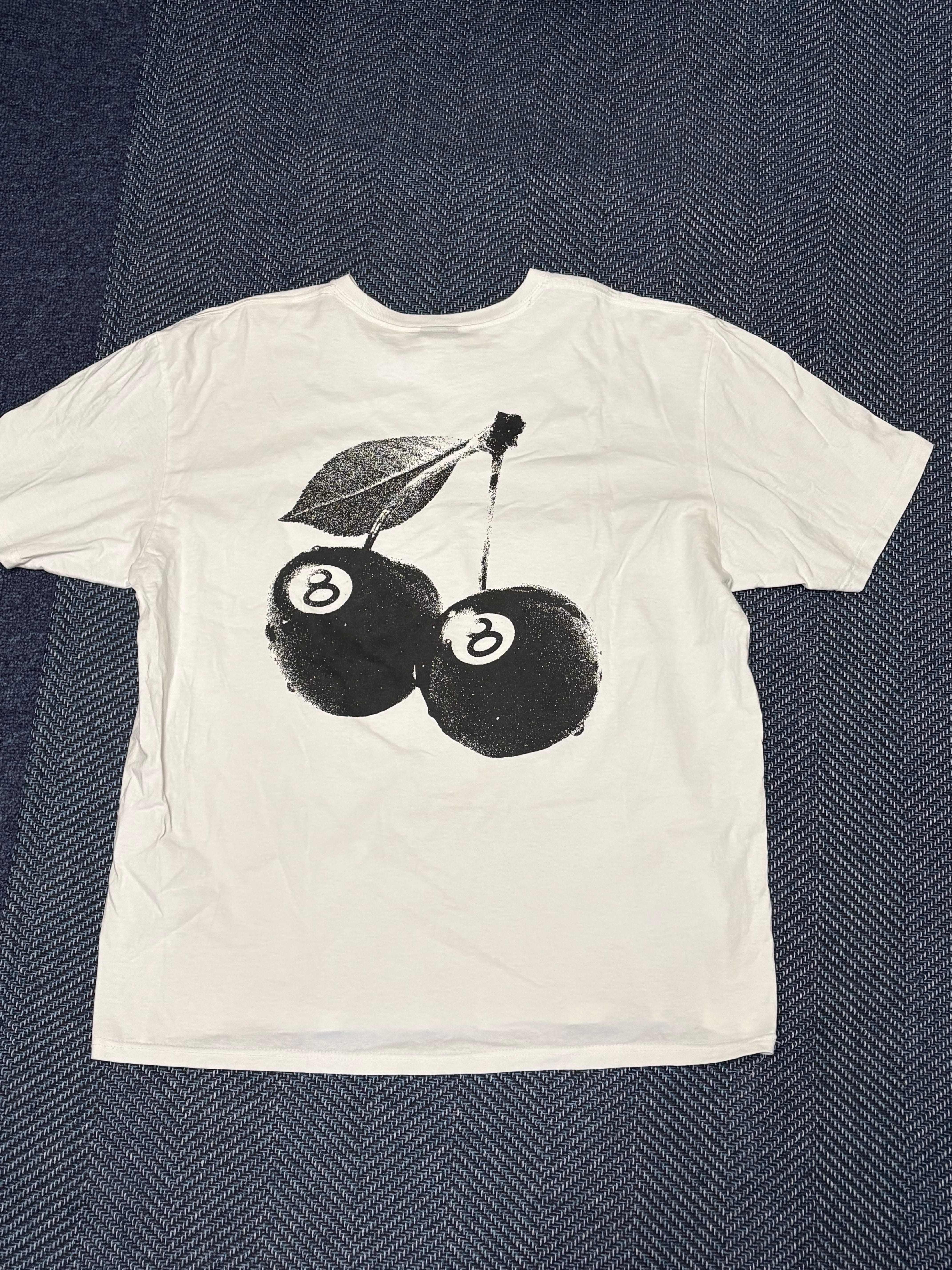Stussy Cherries Tee "White"