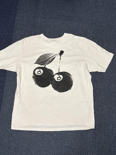 Stussy Cherries Tee "White"