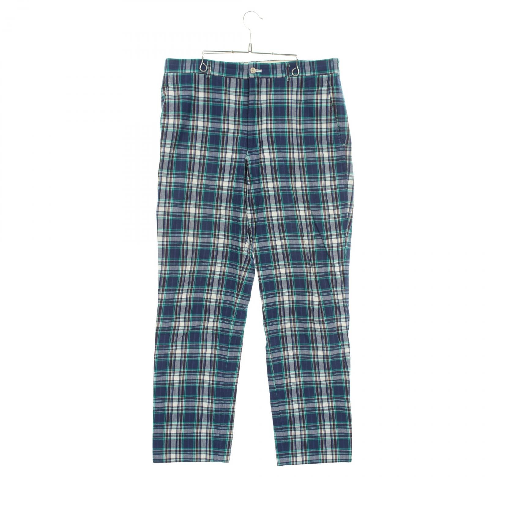 コムデギャルソンオムプリュス COMME des GARCONS HOMME PLUS パンツ 衣料品 ボトムス コットン メンズ ブルー系 / マルチカラー 【中古】