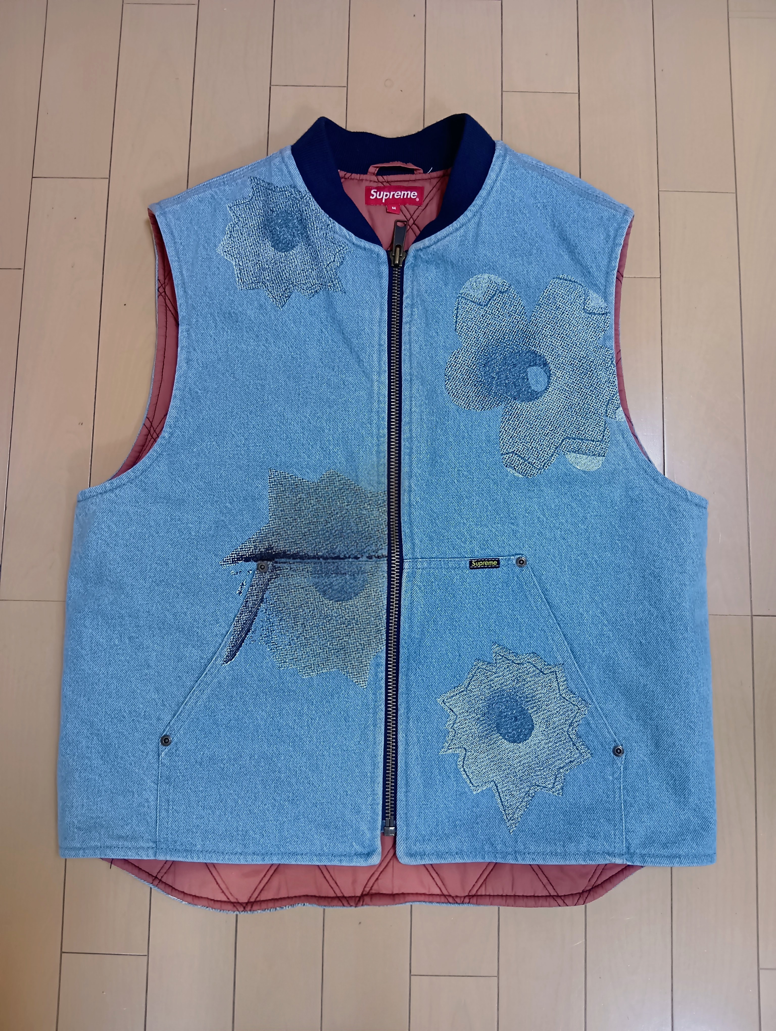 Supreme Nate Lowman Work Vest "Denim"