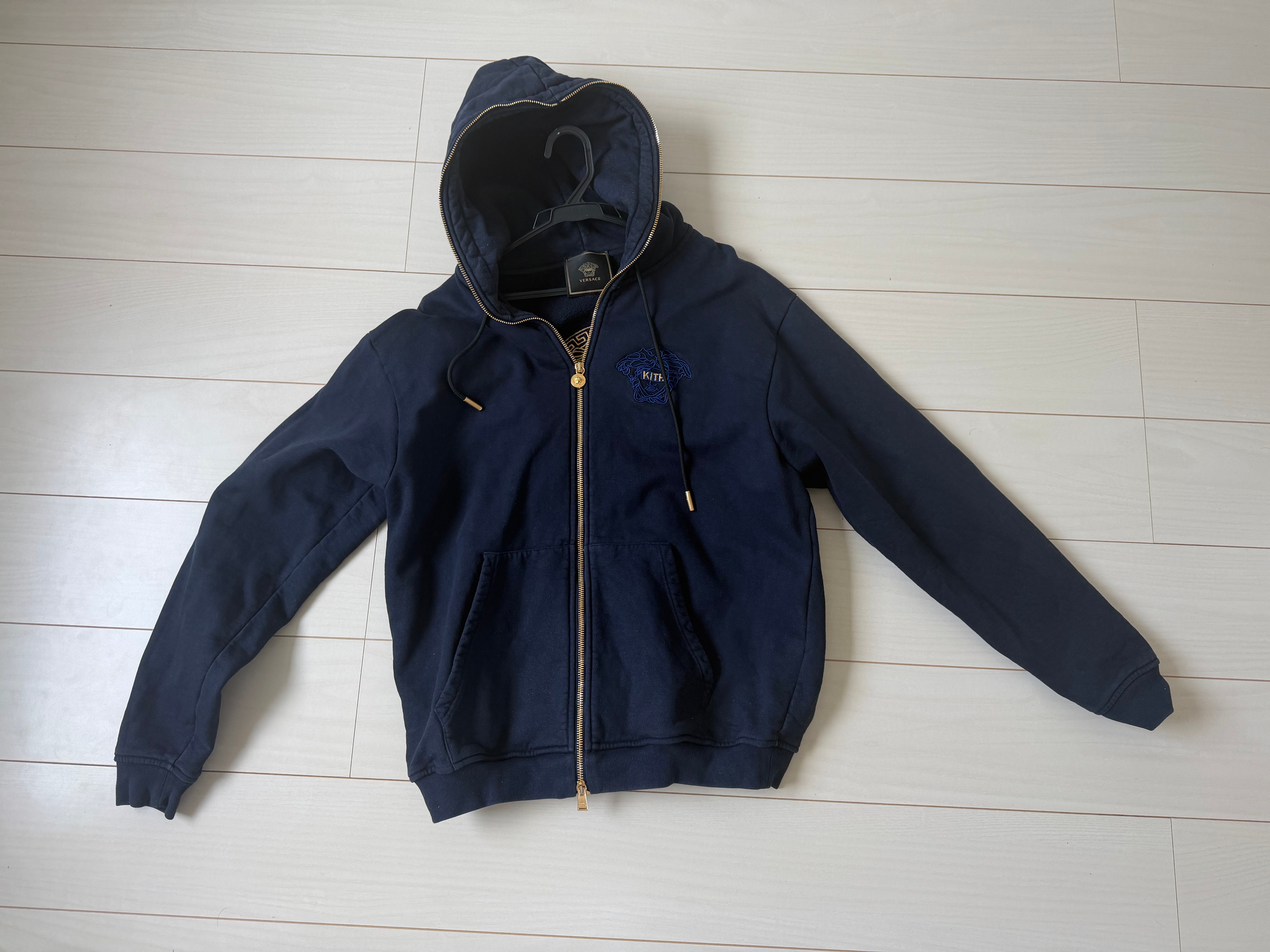 KITH VERSACE ジップパーカー
