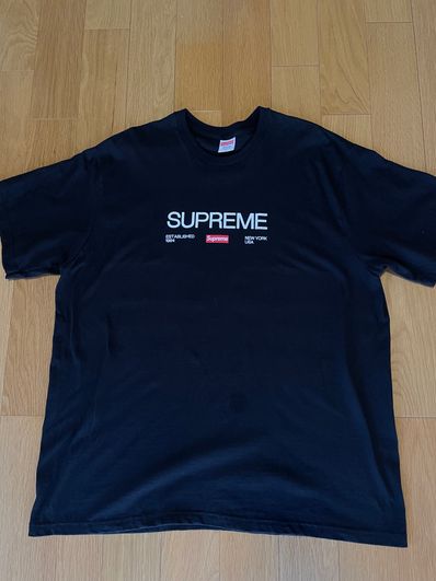 Supreme Est. 1994 Tee "Black"