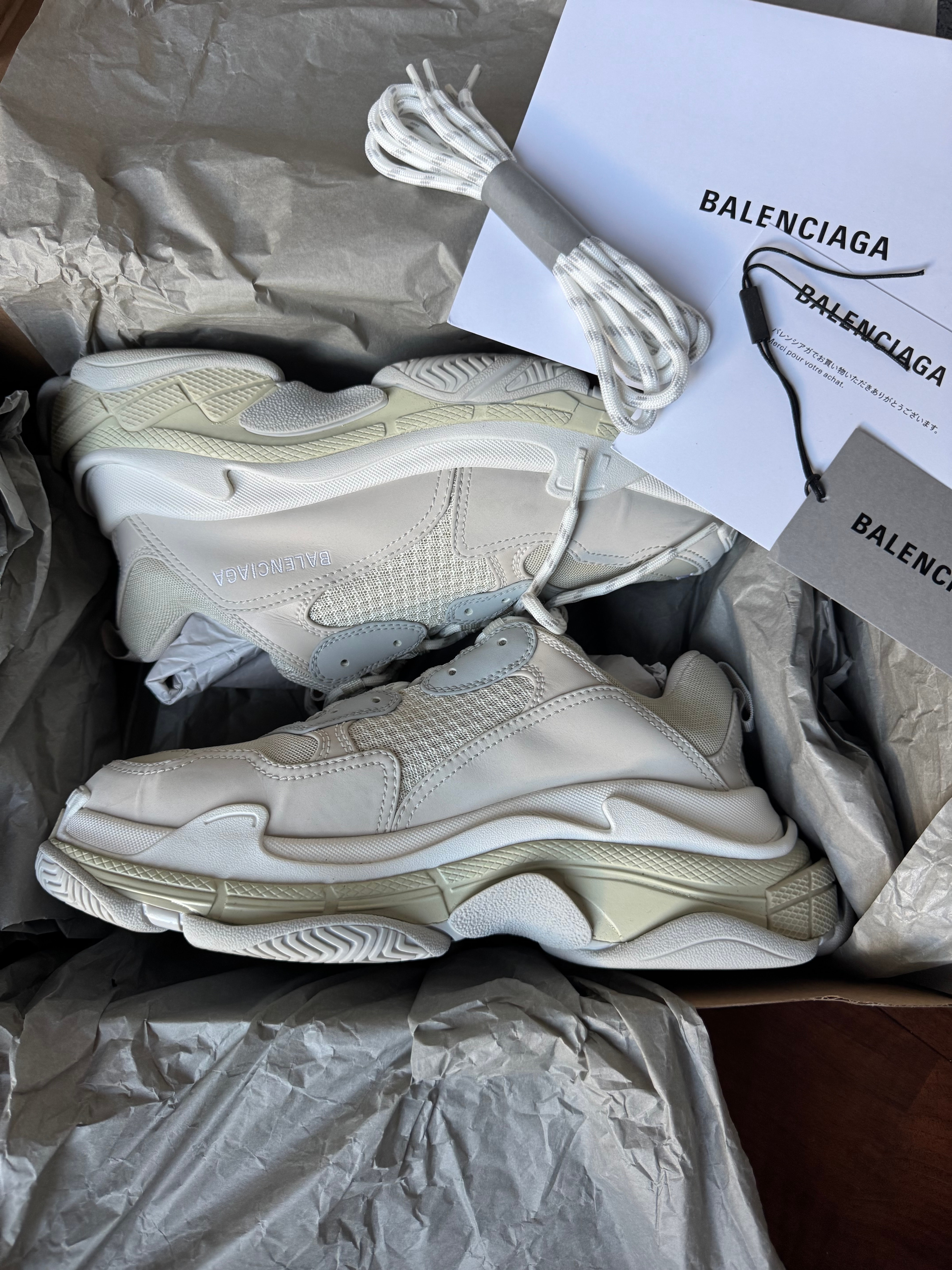 Balenciaga Triple S "White"