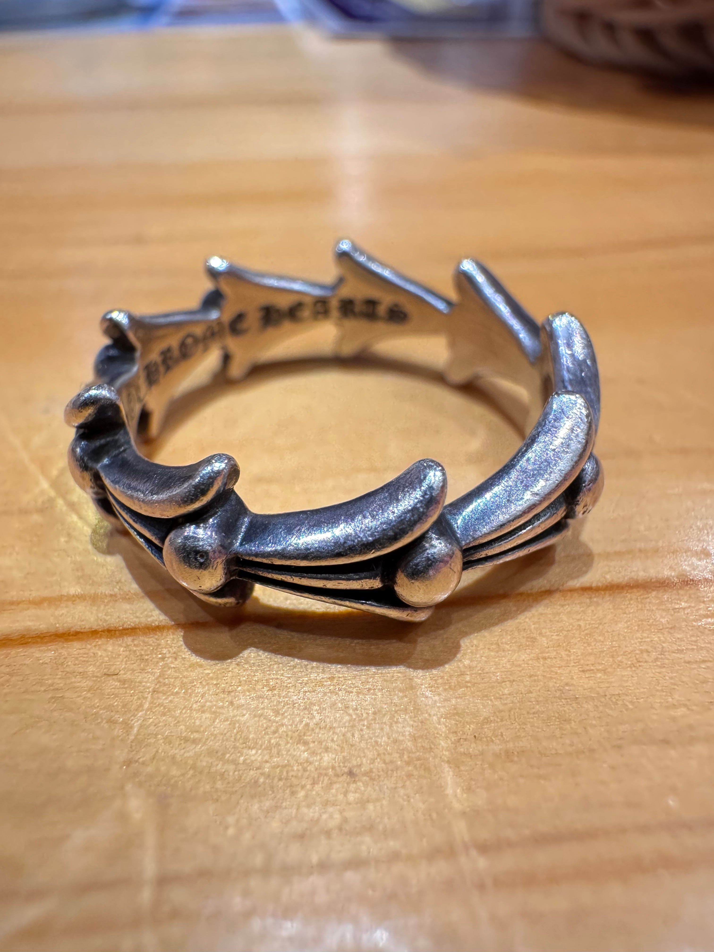 Chrome Hearts Crestile Ring "Silver"