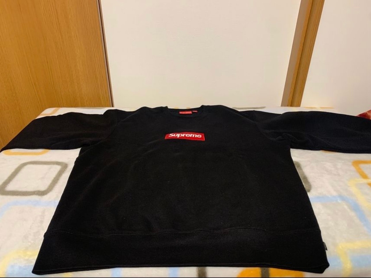 Supreme Box Logo Crewneck "Black" (22FW)
