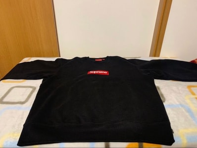 Supreme Box Logo Crewneck "Black" (22FW)