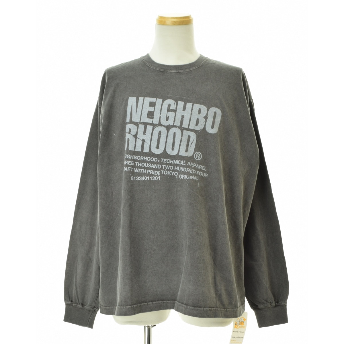 NEIGHBORHOOD NH . Tee LS-11 "Black"