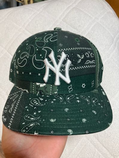 KITH × NEW ERA Yankees Deconstructed Bandana Low Profile "Stadium"