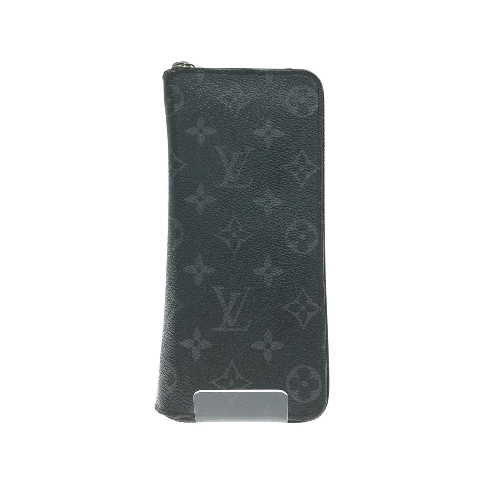 LOUIS VUITTON ルイヴィトン メンズ 長財布 ジッピーウォレット ヴェルティカル モノグラム・エクリプス M62295 ブラック