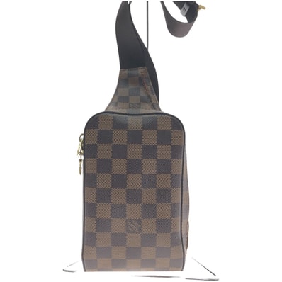 □□LOUIS VUITTON ルイヴィトン ダミエ ジェロニモス N51994 ブラウン