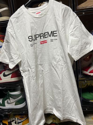 Supreme Est. 1994 Tee "White"