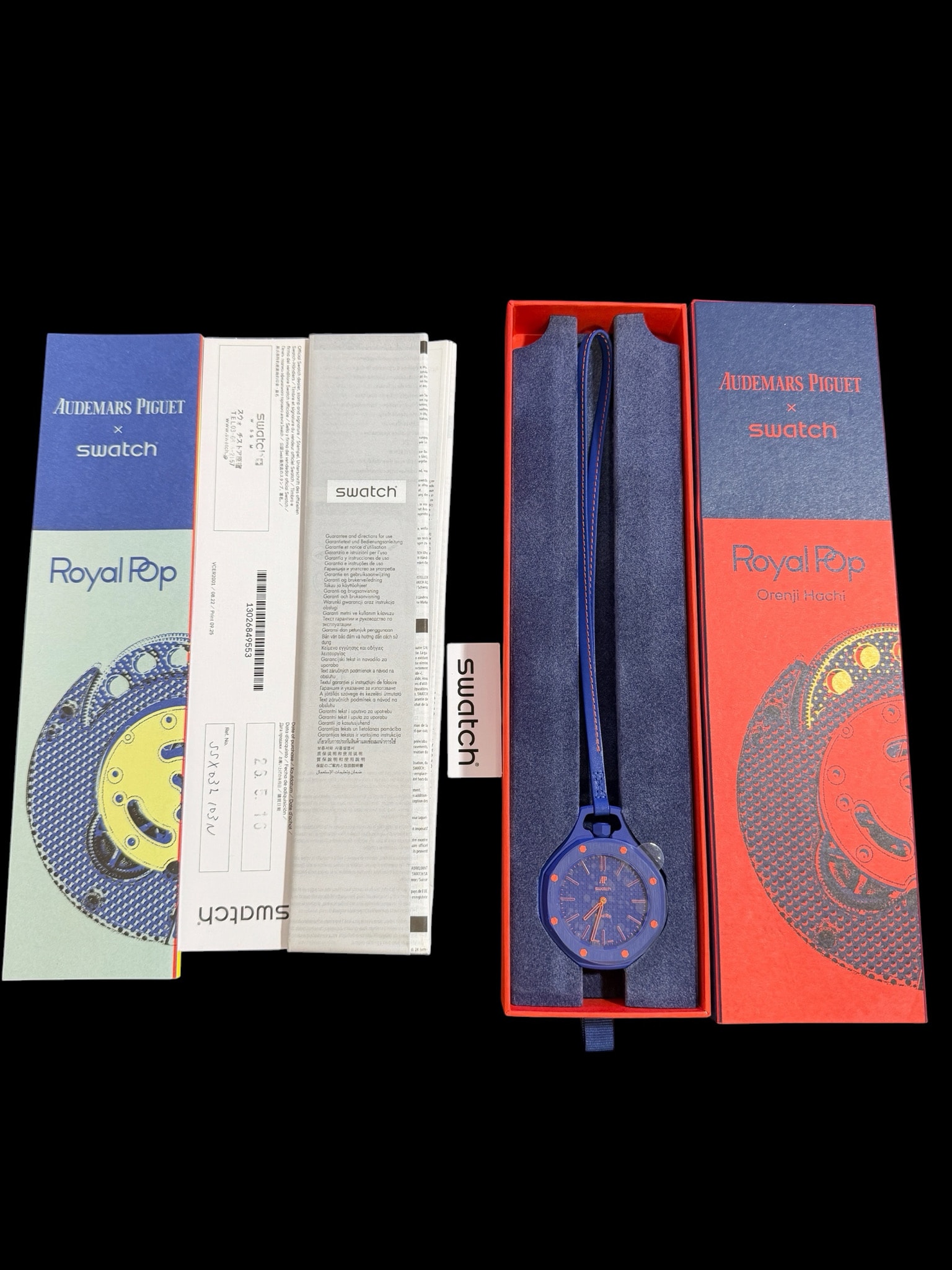 Swatch x Audemars Piguet Royal Pop Orenji Hachi "Navy"