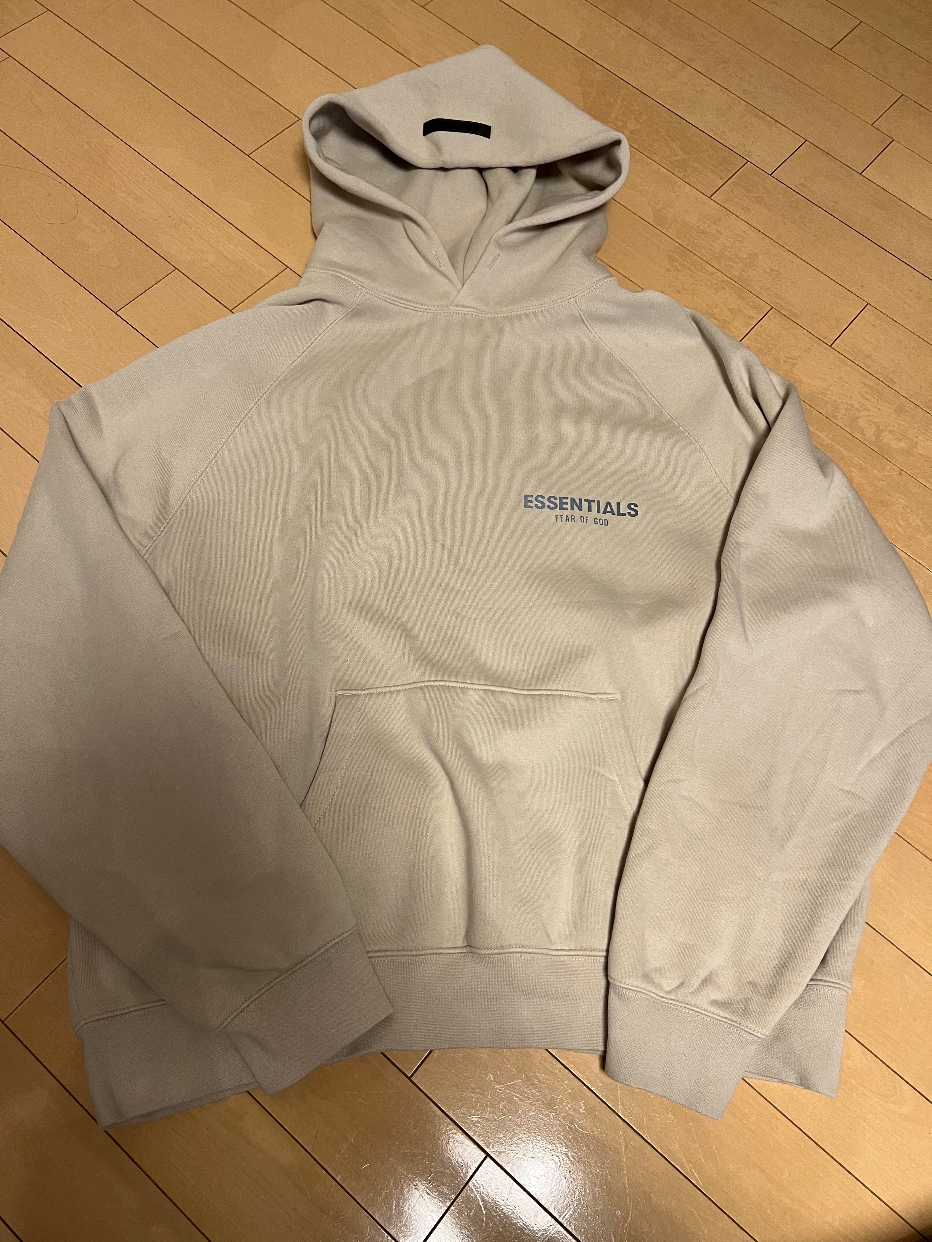 FEAR OF GOD ESSENTIALS PULLOVER HOODIE "string"