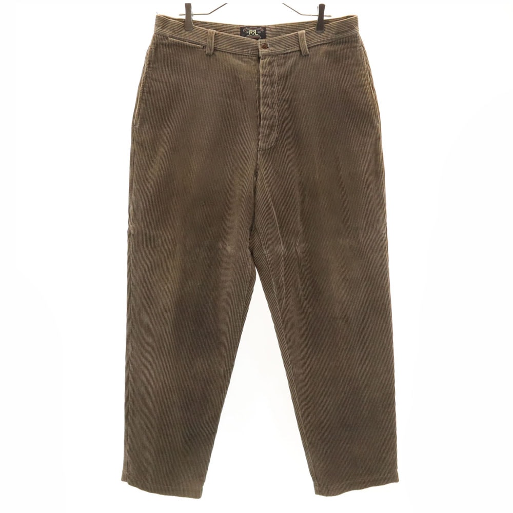 RRL ダブルアールエル 90s 初期タグ 赤3星 オールド コーデュロイパンツ W36 ブラウン ラルフローレン