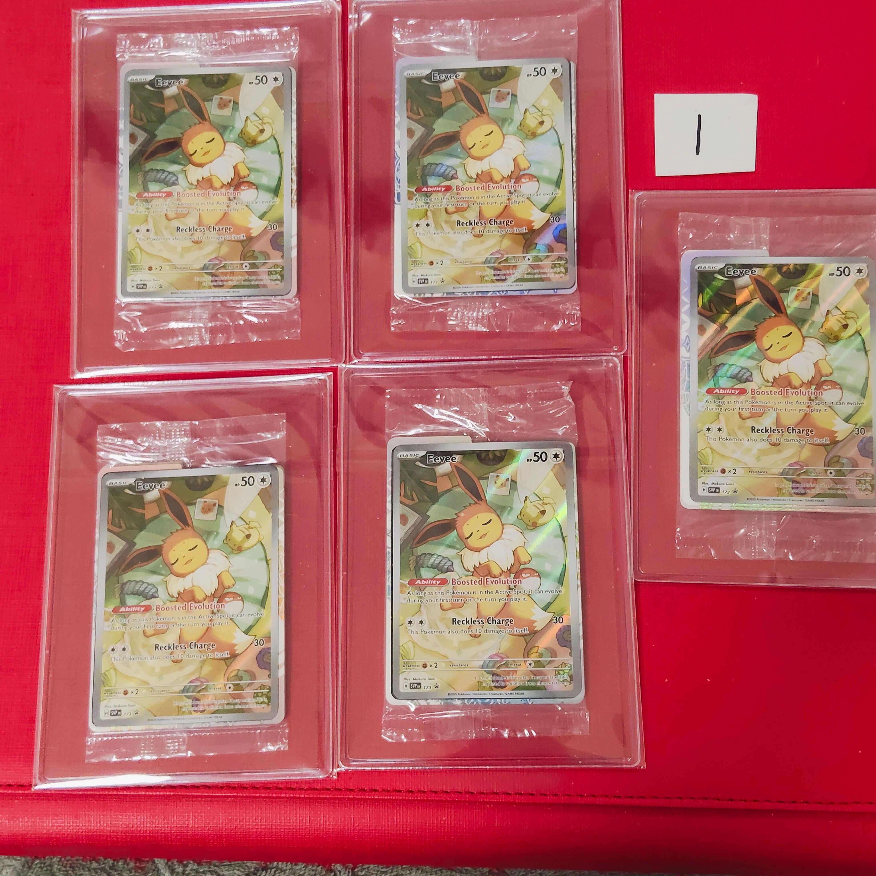 イーブイ P [SVP EN 173]【英語版】(スカーレット&バイオレット「プリズマティックエボリューションズ エリートトレーナボックス」)