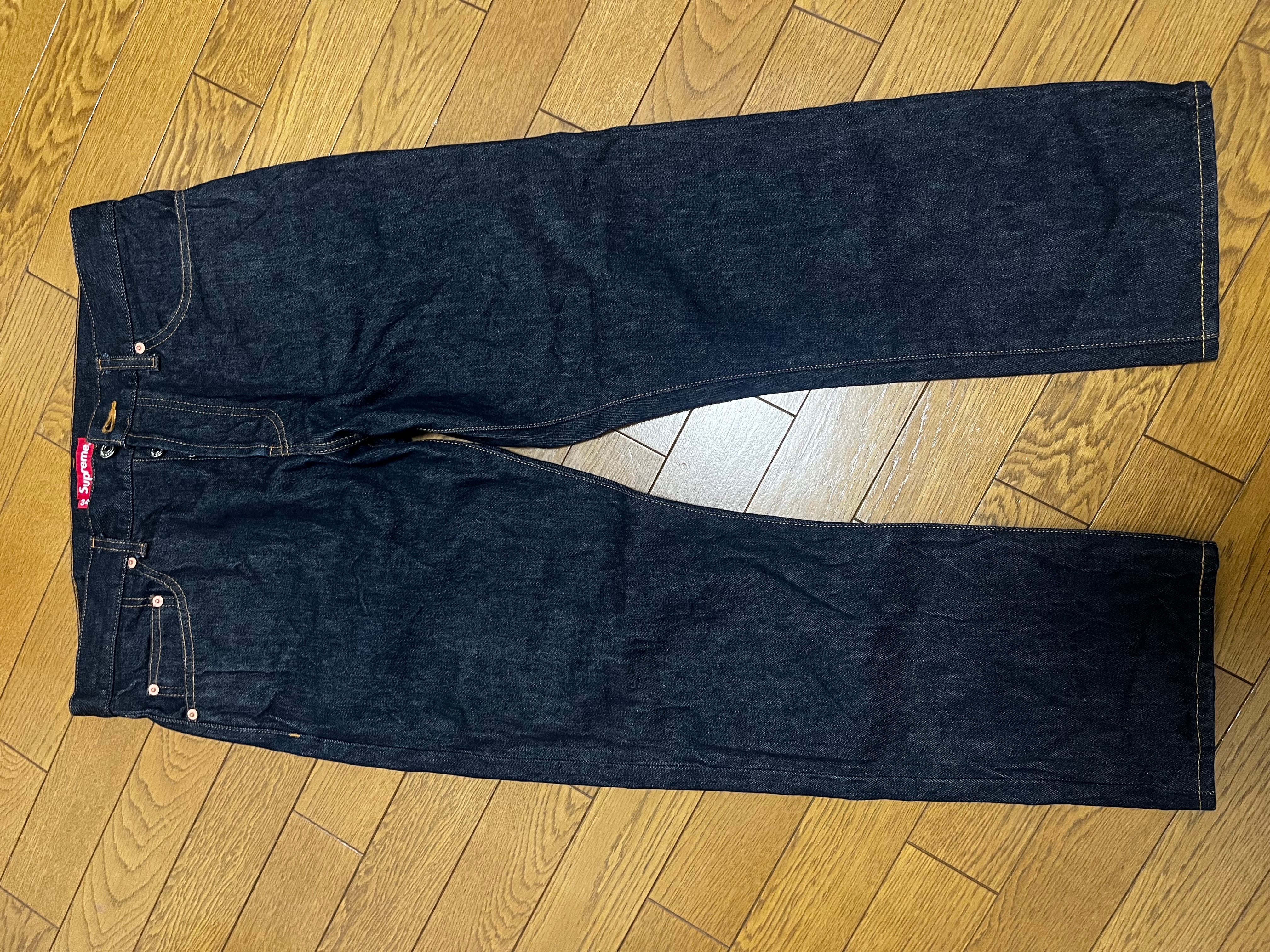 Supreme Rigid Slim Jean.(Made in Japan) 