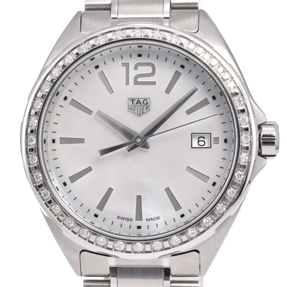 タグホイヤー TAG HEUER WBJ131A フォーミュラ1レディ ダイヤベゼル 35mm クォーツ レディース 美品 箱・保証書付き B#147000