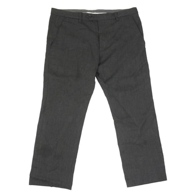 WTAPS ダブルタップス 102SPDT-PTM04 ROKUDENASHI TROUSERS トラウザー ウール スラックス パンツ グレー系 XL【中古】