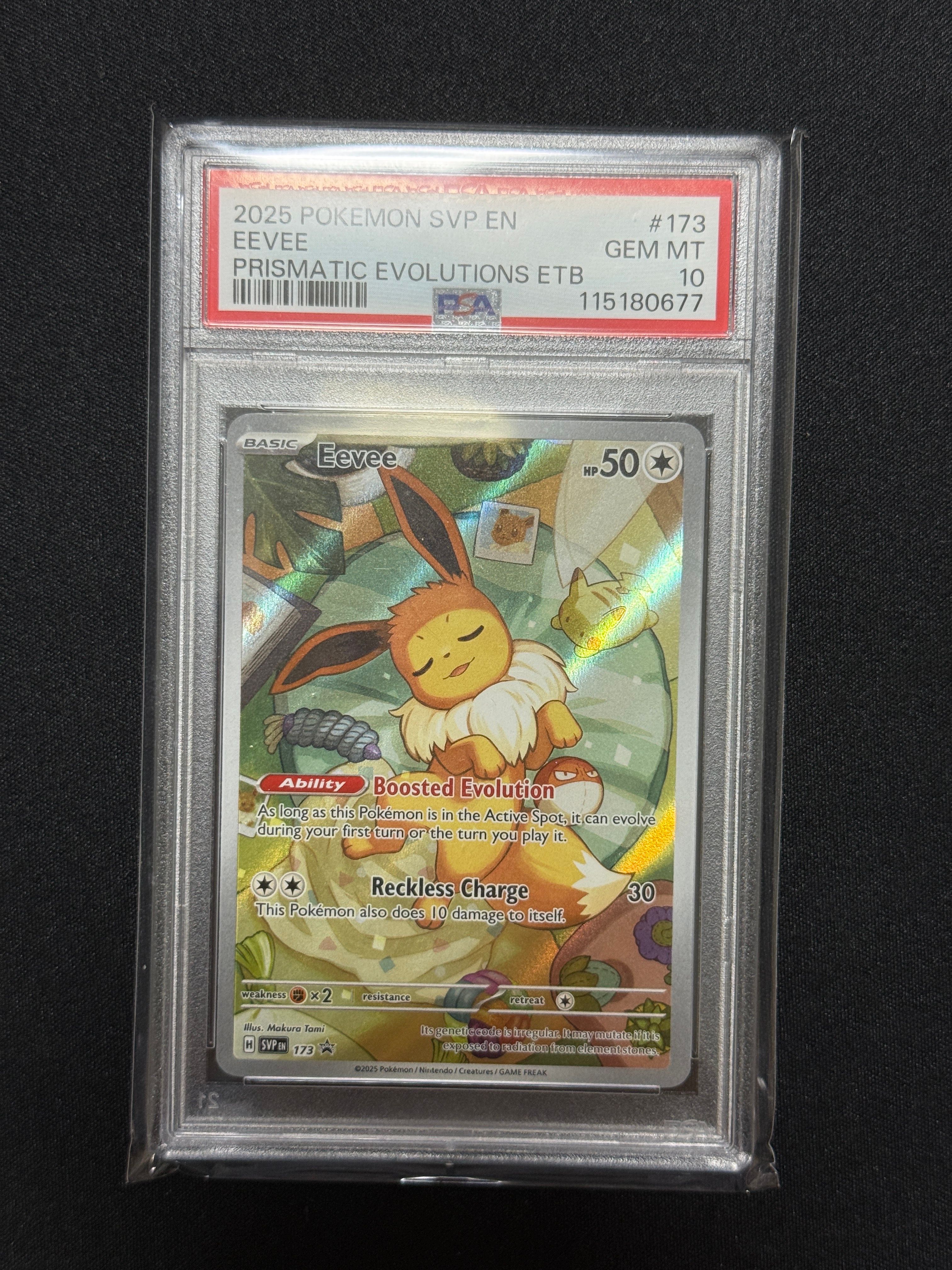 イーブイ P [SVP EN 173]【英語版】(スカーレット&バイオレット「プリズマティックエボリューションズ エリートトレーナボックス」)