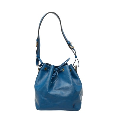 ルイ ヴィトン エピ プチノエ ワンショルダーバッグ ハンドバッグ M44105 トレドブルー レザー レディース LOUIS VUITTON 中古