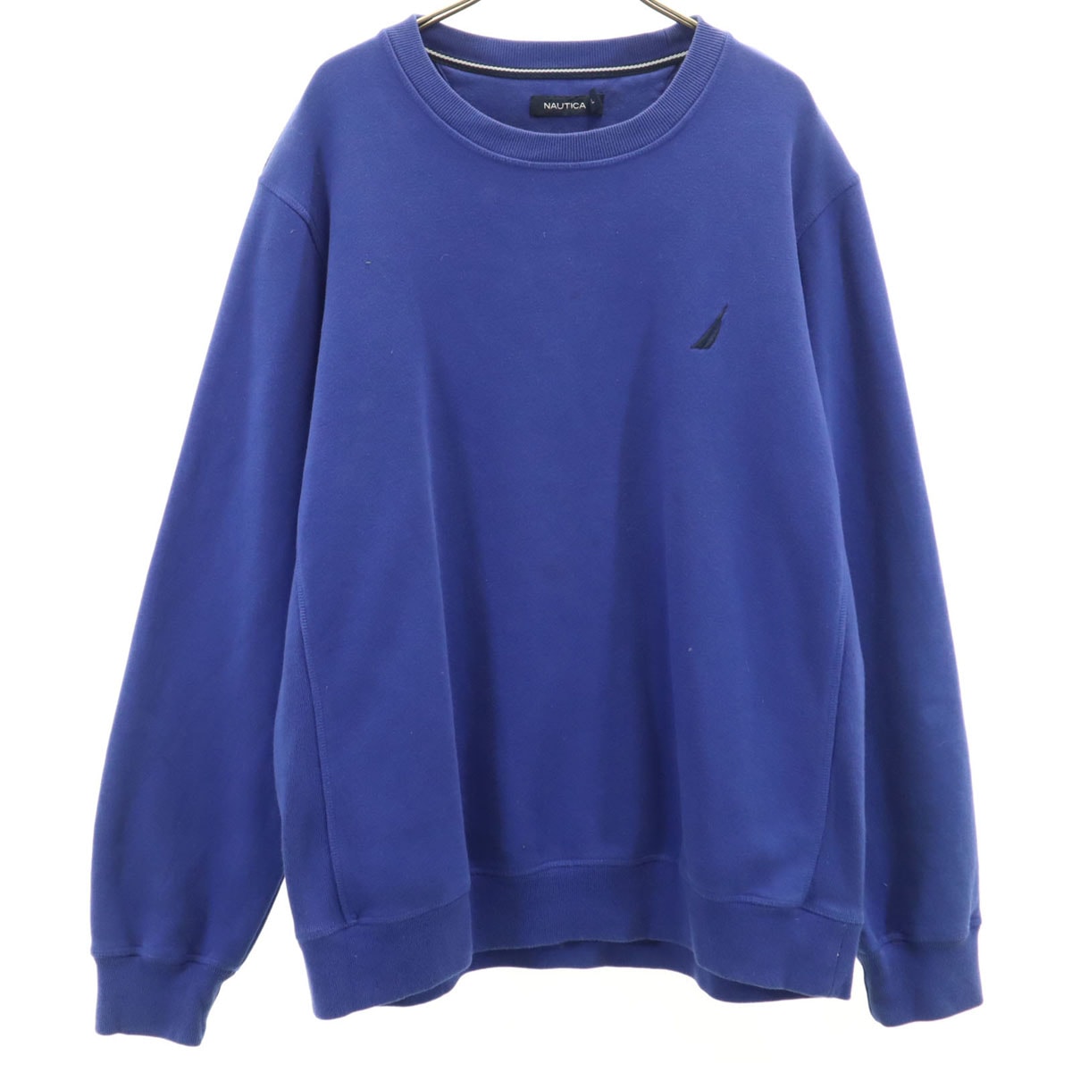 NAUTICA ノーティカ 長袖 トレーナー L ブルー スウェット