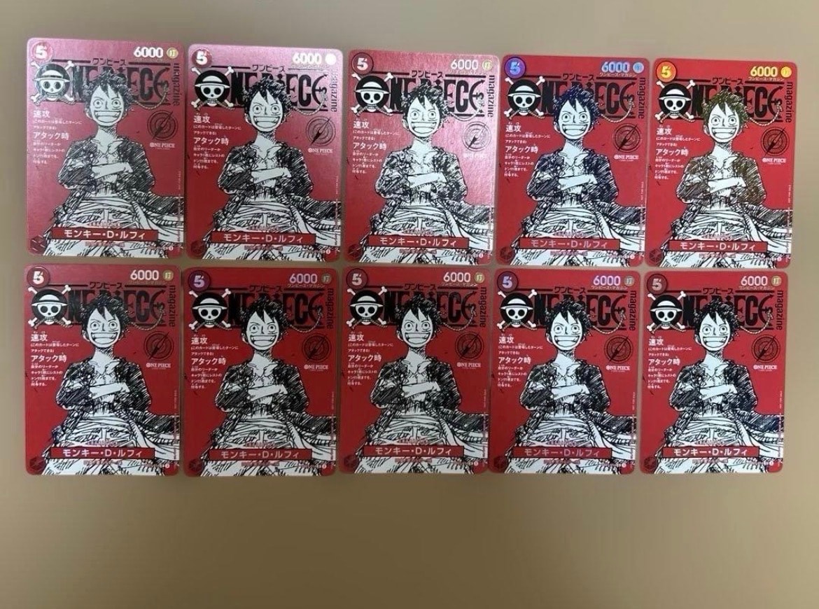 モンキー・D・ルフィ SR [ST21-014](プロモーションカード「ワンピースマガジン 特集 週刊少年ジャンプとワンピース 020」)