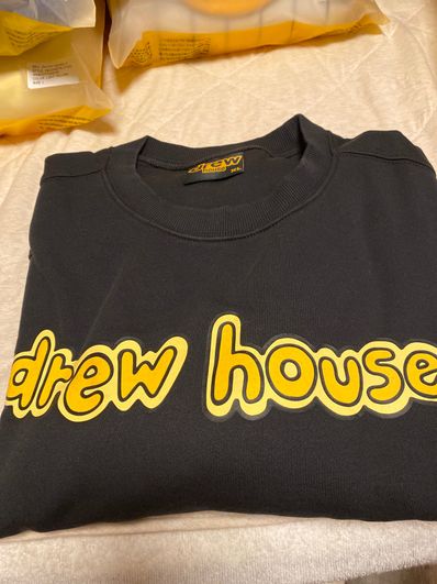 drew house mascot hoodie "Black"