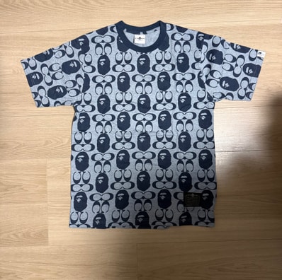 Bape × Coach Tee "Navy"