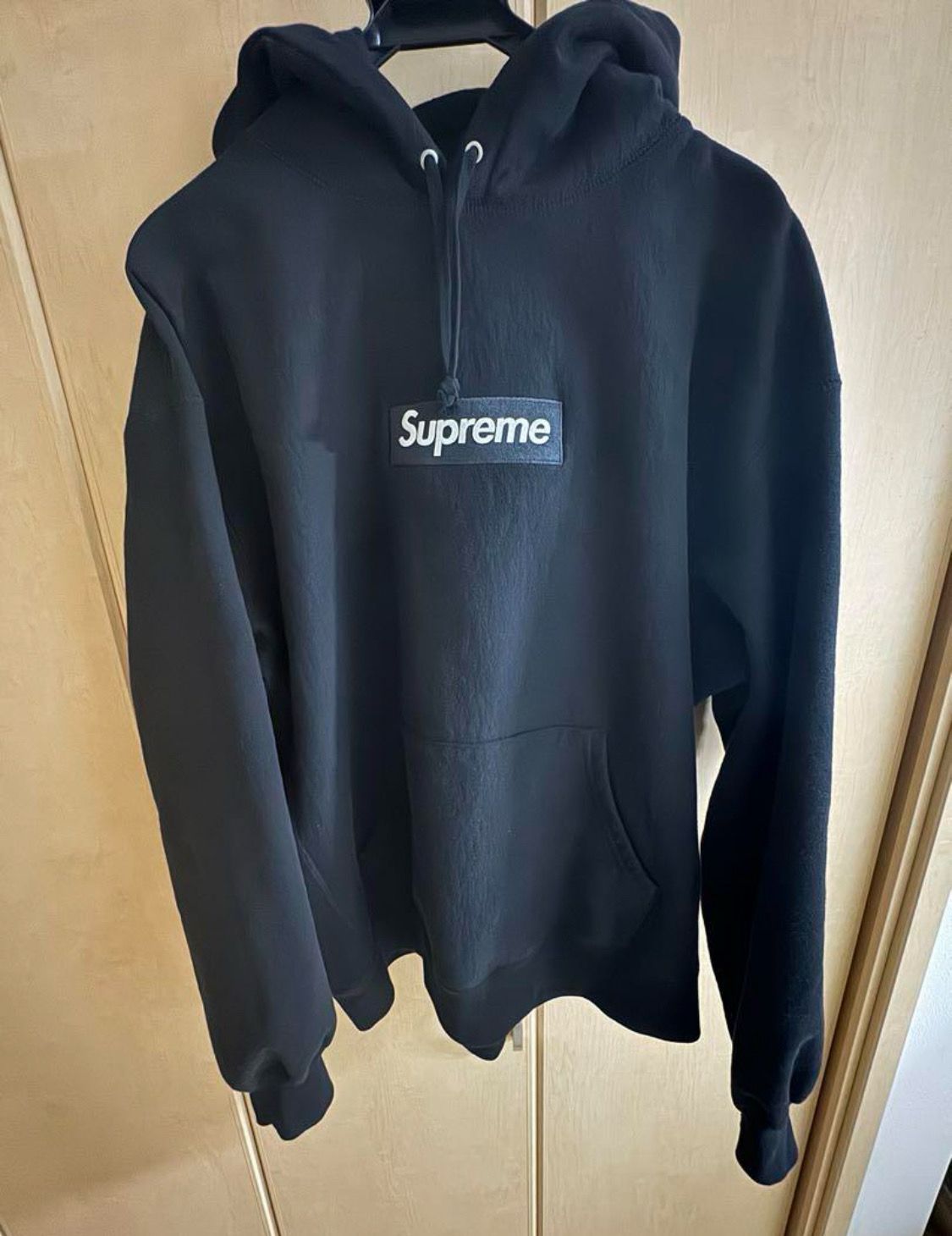 Supreme Box Logo Hooded Sweatshirt "Black" (23FW)