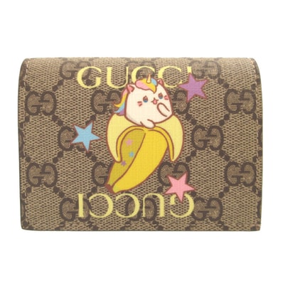 グッチ 701009 コンパクトウォレット ばなにゃコラボ G