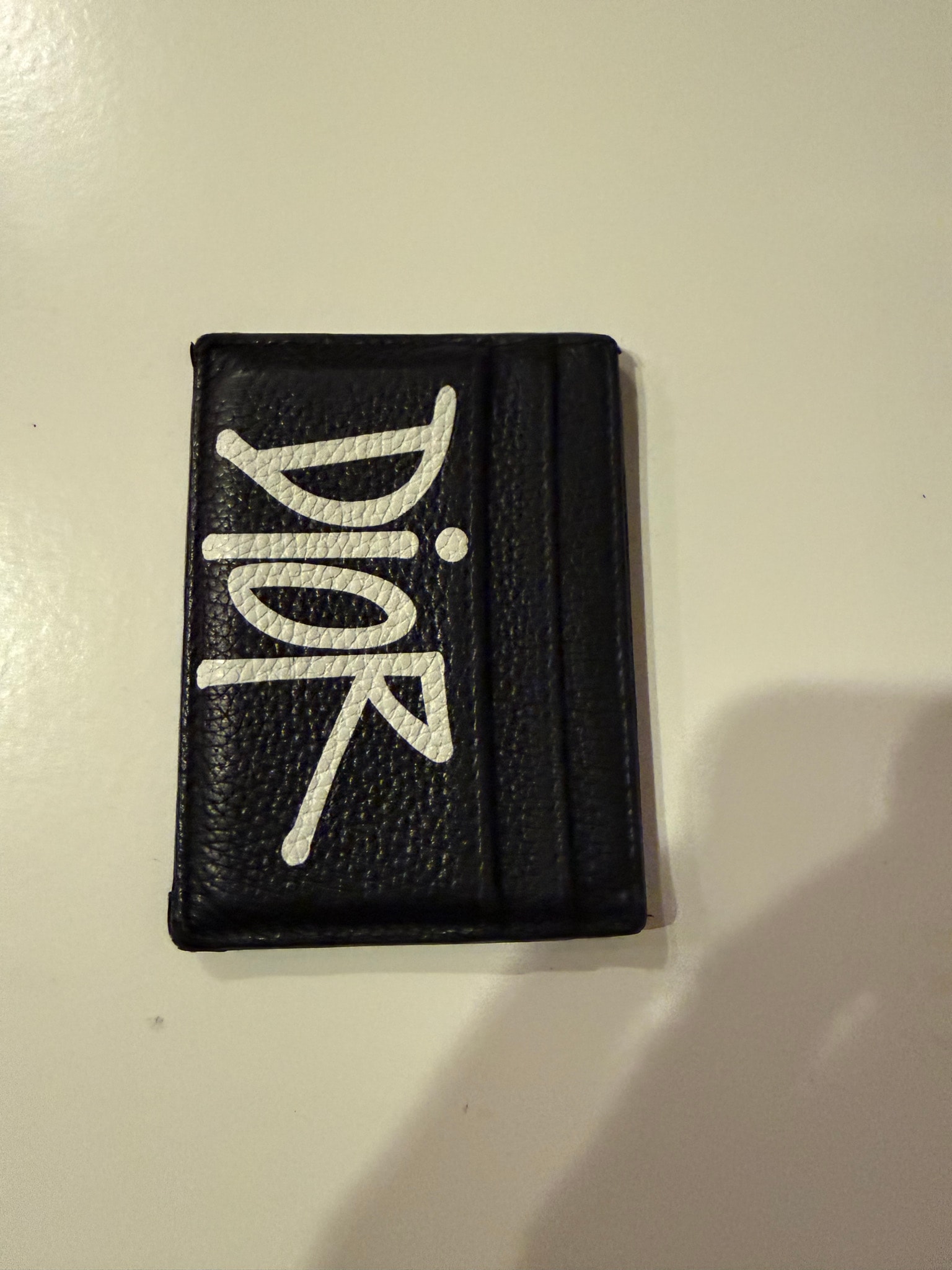 Dior x Shawn Stussy Card Holder (4 Card Slot) "Black"