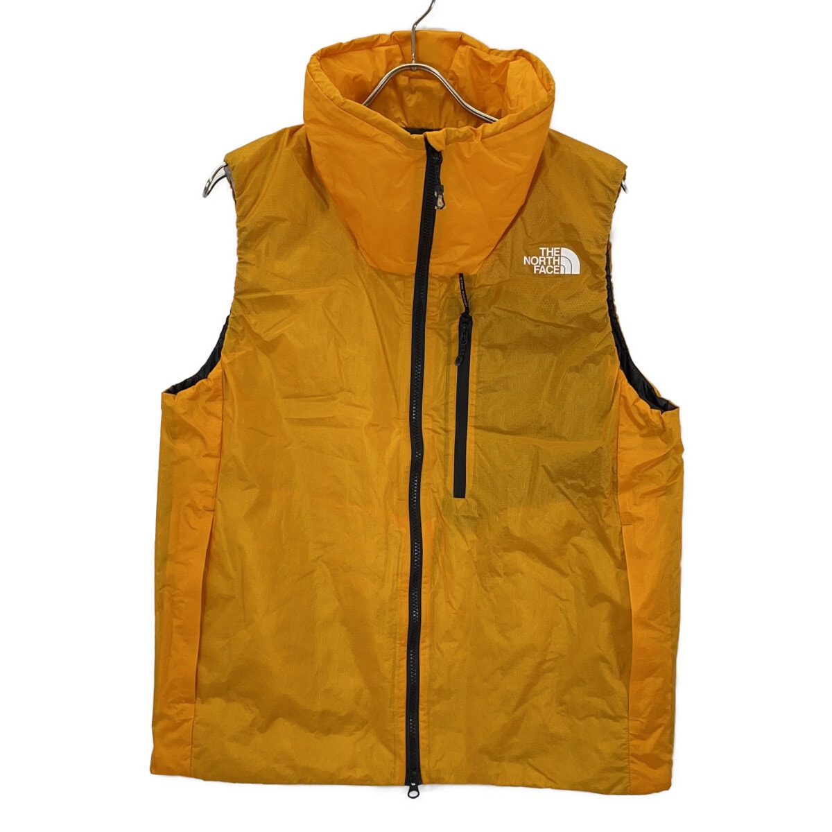 ノースフェイス NY82001 イエロー ヘッジオーバーベスト M