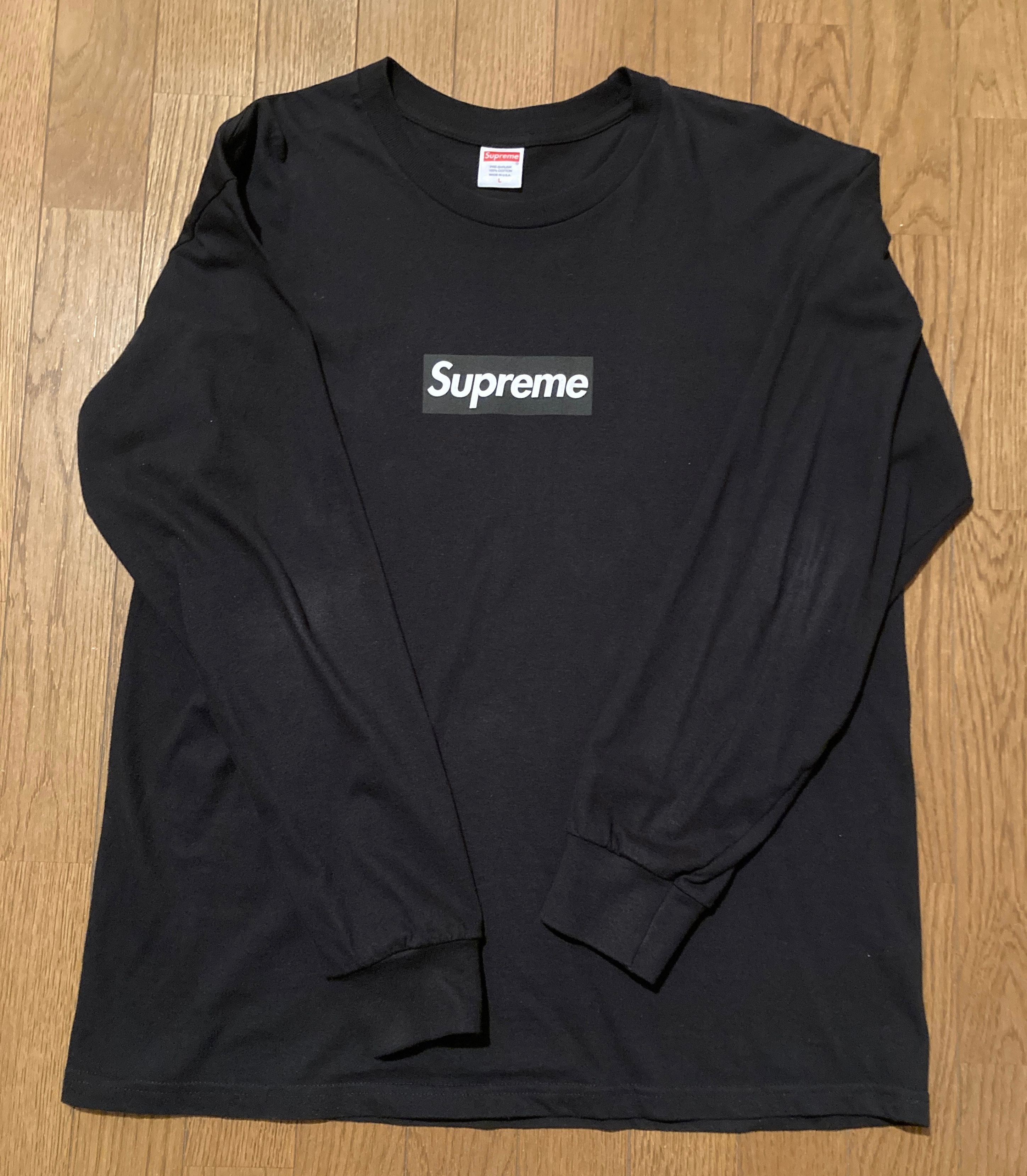 Supreme Box Logo L/S Tee "Black"