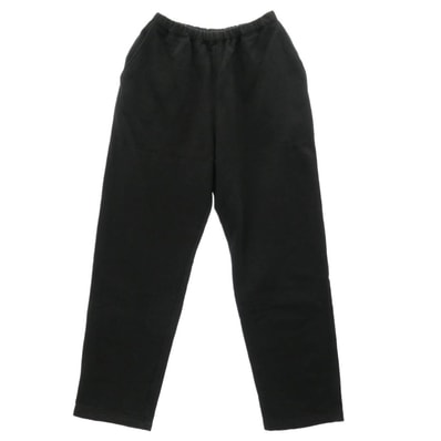COMOLI コモリ パンツ 25AW C03-05003 コットン裏毛 パンツ ブラック系 2【中古】