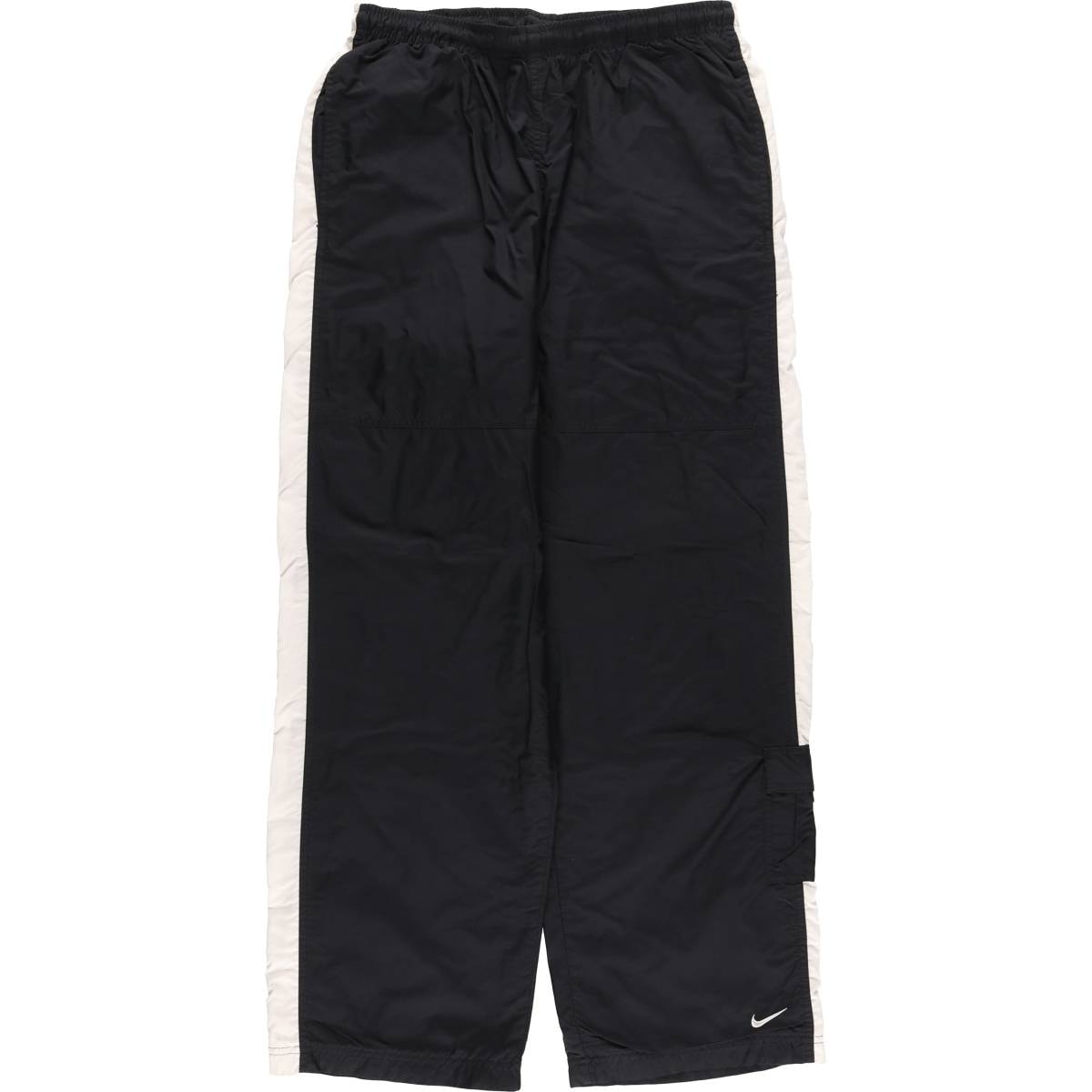 古着 ナイキ NIKE ウォームアップパンツ ナイロンパンツ シャカシャカパンツ メンズM相当/eaa477630