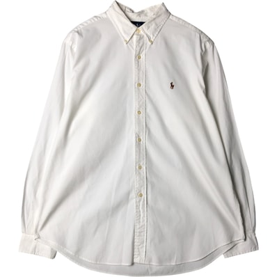古着 ラルフローレン Ralph Lauren CLASSIC FIT 長袖 ボタンダウンシャツ メンズXL相当/eaa578059