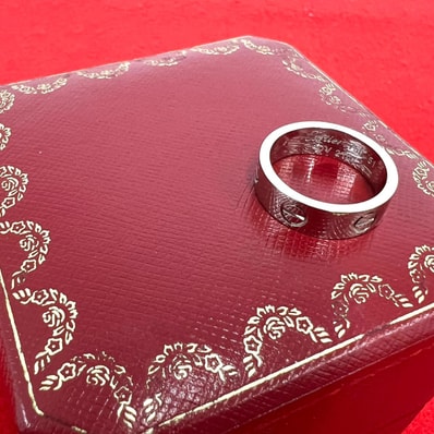 CARTIER カルティエ ラブリング K18ホワイトゴールド リング・指輪 11号 シルバー
3314c