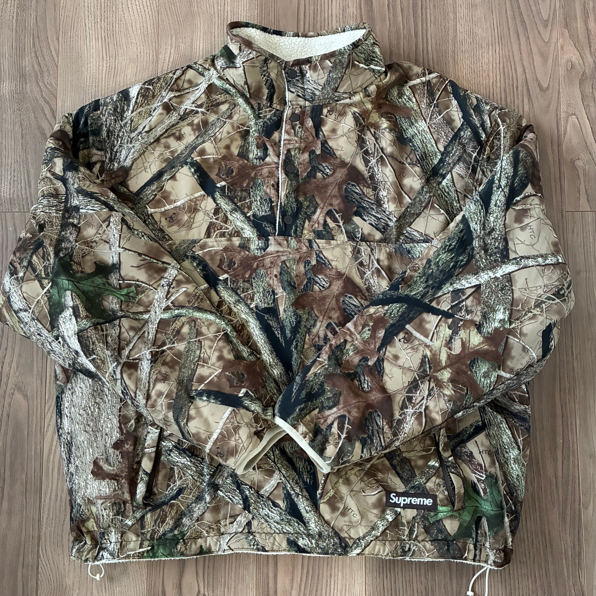 Supreme Polartec Shearling Reversible Pullover "Camo" (24FW)