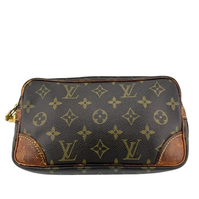 ルイヴィトン LOUIS VUITTON クラッチバッグ モノグラム マルリードラゴンヌPM M51827 ブラウン