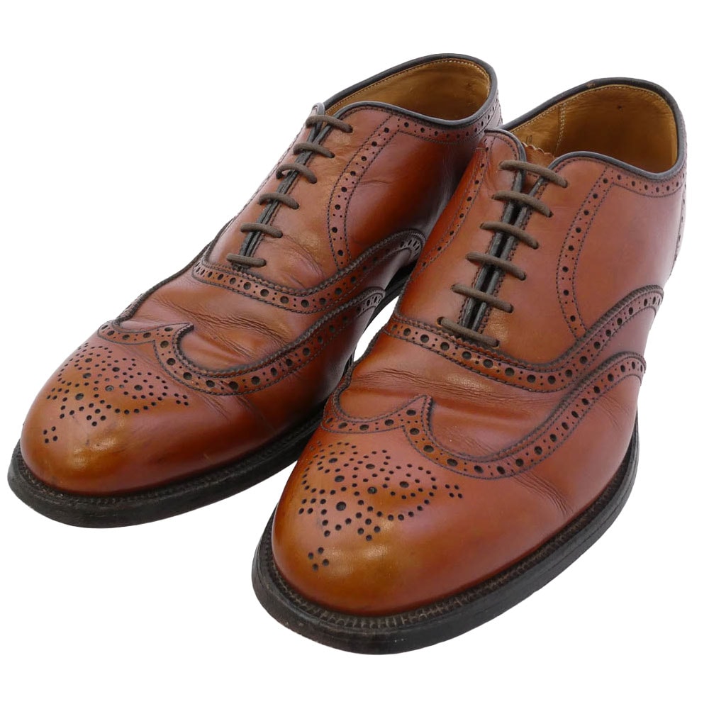 ALDEN オールデン その他靴 924 ウイングチップ レースアップ レザー シューズ ブラウン系 ブラック系 8.5【中古】