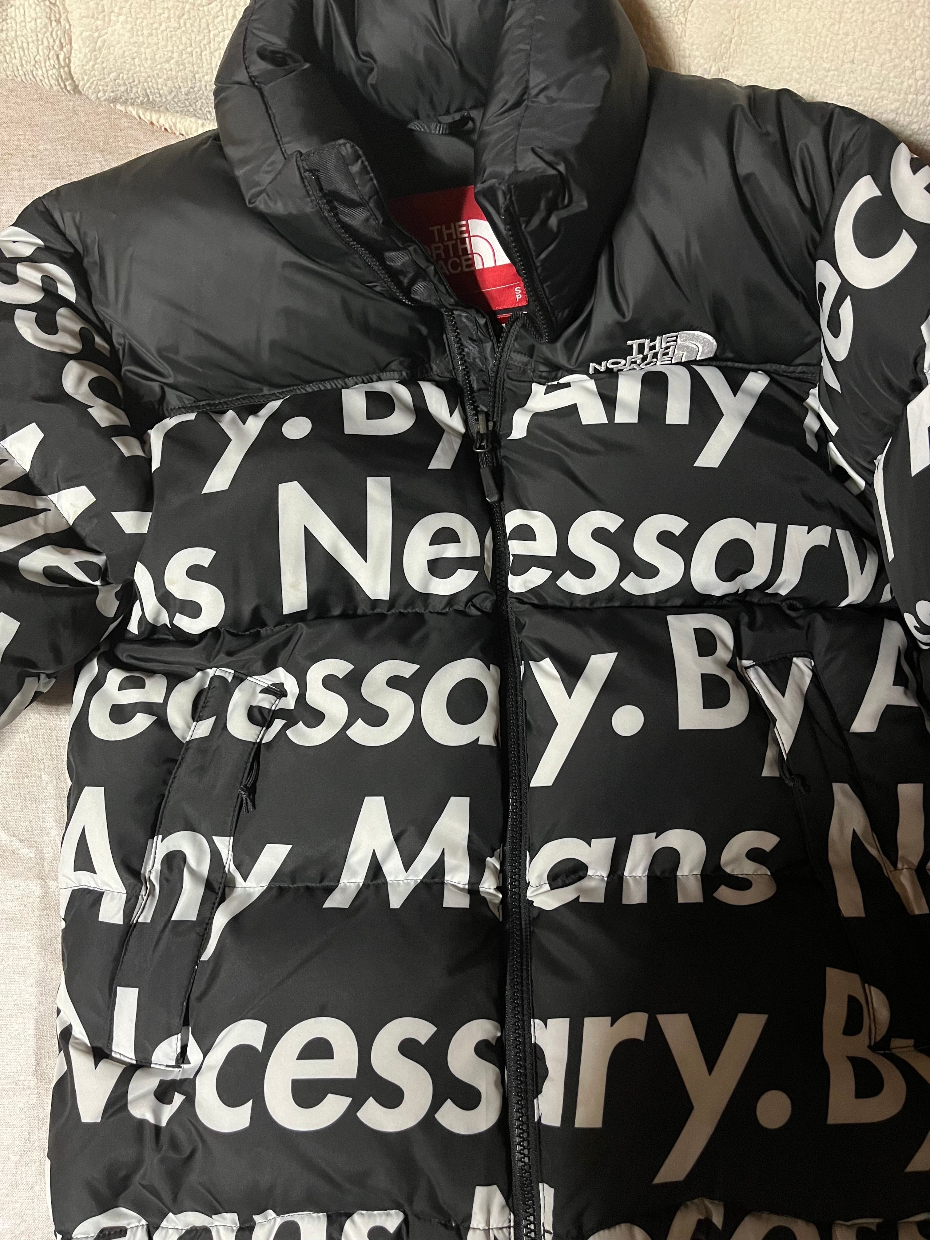Supreme x The North Face By Any Means Nuptse Jacket "Black"