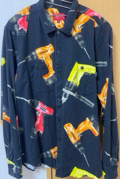 Supreme Drills Work Shirt "Black"