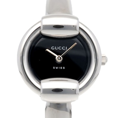 グッチ 腕時計 時計 ステンレススチール 1400L クオーツ 磨き直し済 レディース 1年保証 GUCCI 中古