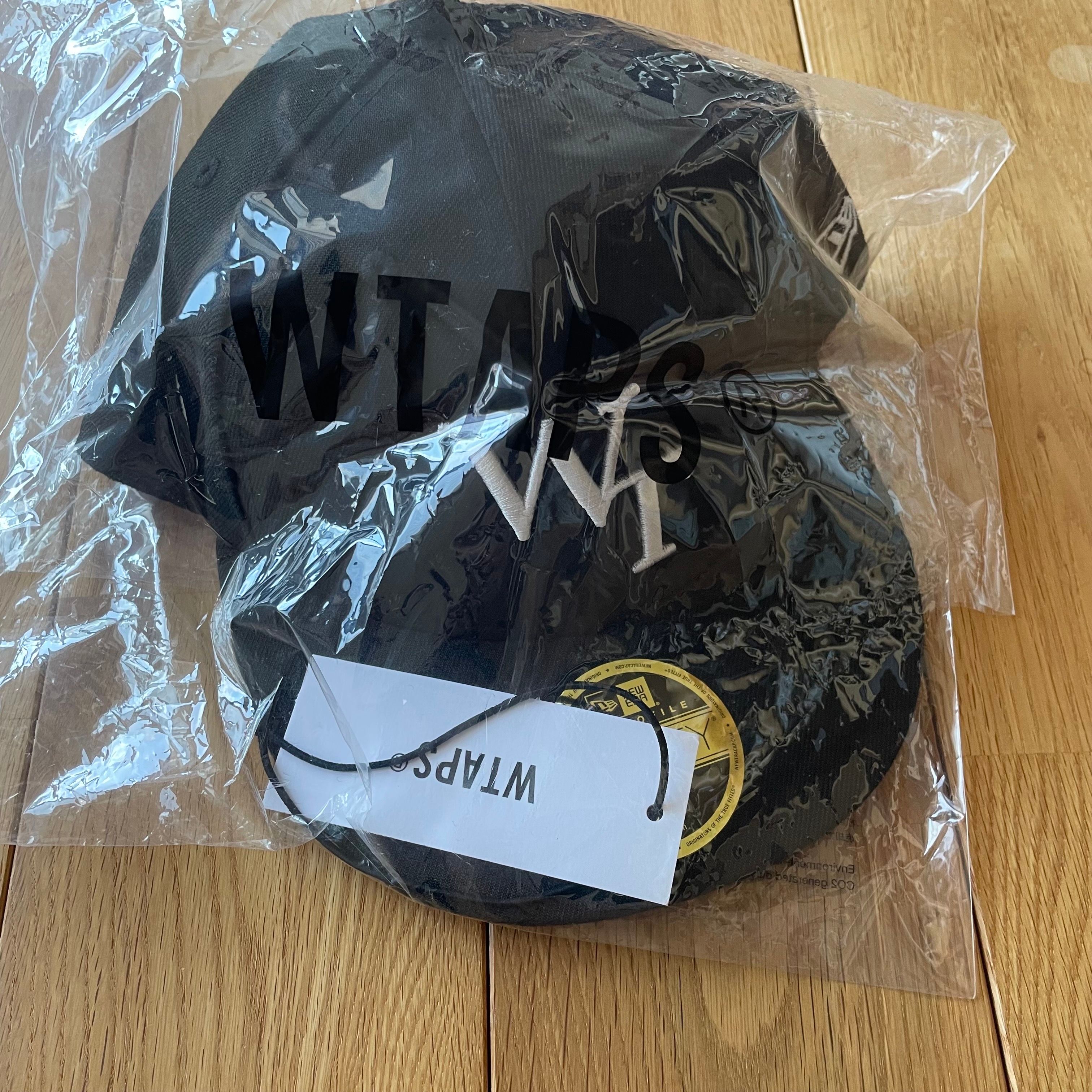 Wtaps x NEWERA 59FIFTY LOW PROFILE / CAP / POLY. TWILL. "Black" 221NENED-HT01