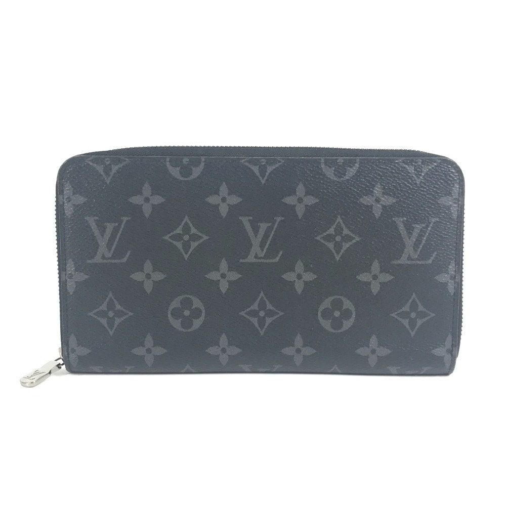ルイヴィトン LOUIS VUITTON ジッピー・オーガナイザー NM M82081 モノグラムエクリプス ラウンドファスナー ロングウォレット 長財布 モノグラムエクリプスキャンバス ブラック